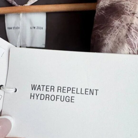 H&M Studio Animal Print Down Filled Long Puffer Coat XL - Picture 13 of 14